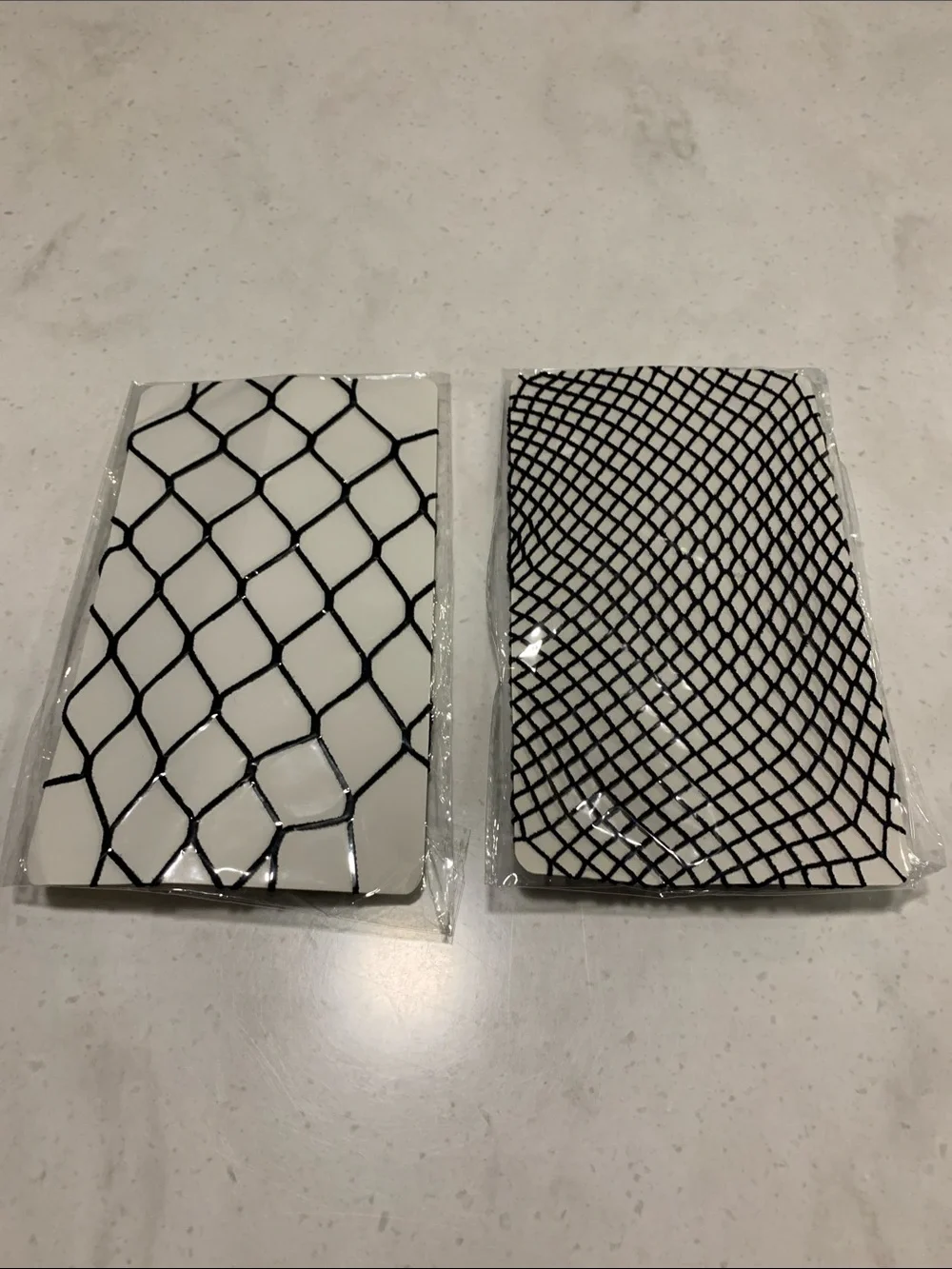 Fishnet Pantyhose 2 Pair NEW Full Figure for 140-280 Pds Punk Hippies 60s Office